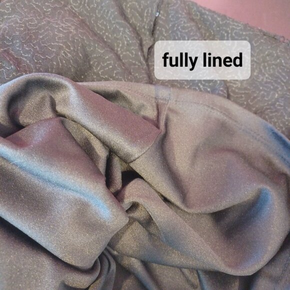 Maia Dress Womens Sz 4 Black Sequins Skater Short 3/4 Sleeve Cocktail Party Prom - Picture 11 of 14